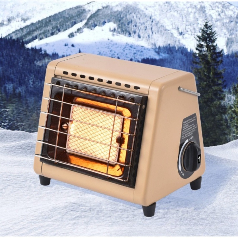 ポータブル2in1ガスストーブヒーター 1.5KW バーベキ - Home Cooking Heater のレビューと価格