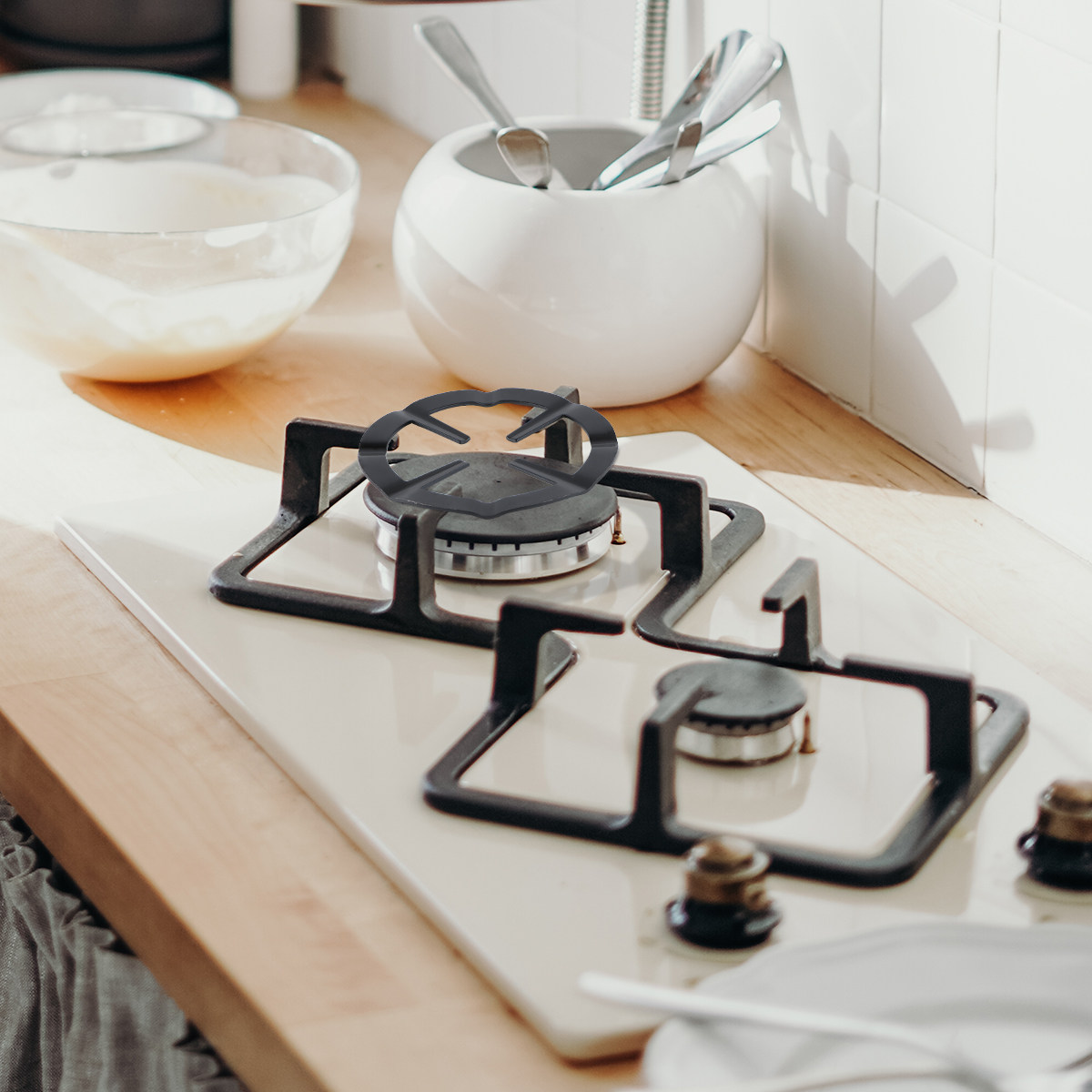 鍋置きスタンド、鍋ラック。カフェや家庭での料理に。鉄製、ガス - Home Cooking Gas のレビューと価格